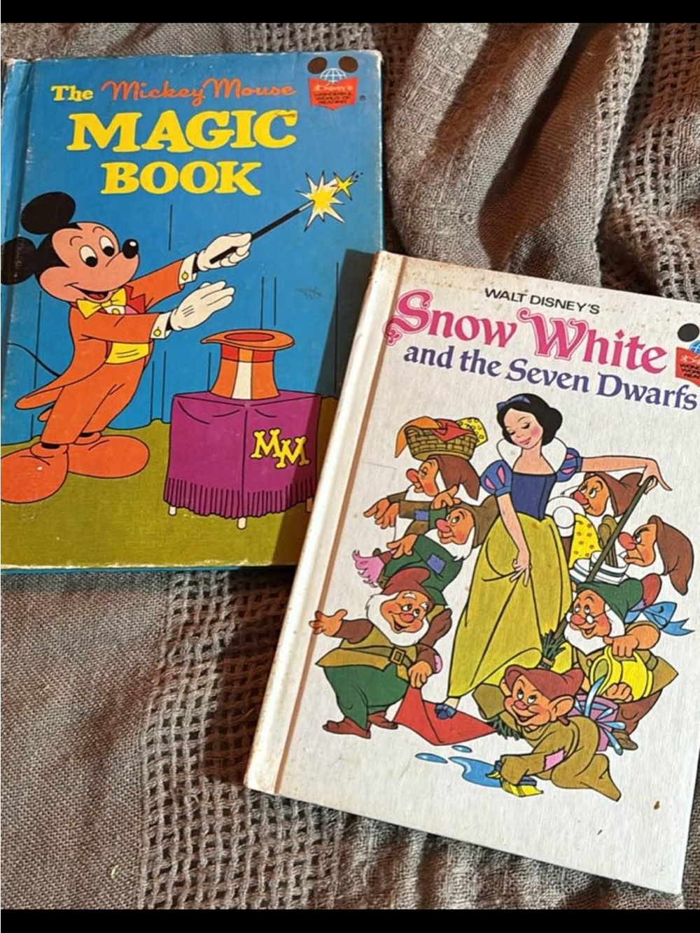 Vintage children’s Disney books